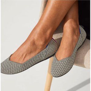 Rothy NWB The Flat Slate Herringbone Size 7